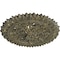 Ekena Millwork Lariah Ceiling Medallion (Canopies up to 1 3/8"), 24 3/4"OD 1 3/8"ID x 3 1/4"P, Witch Hazel Crackle CM24LAWHC - alternate 4